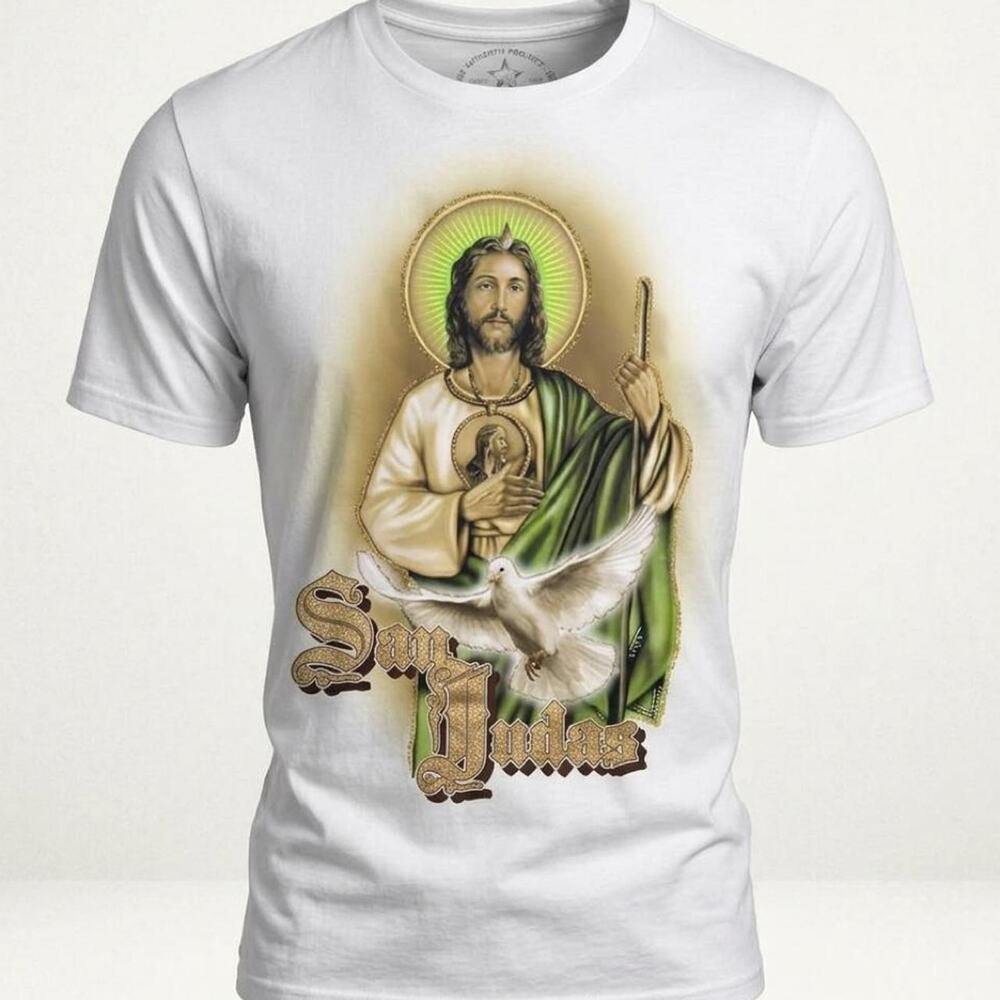 San Judas Tadeo T-Shirt Mens L